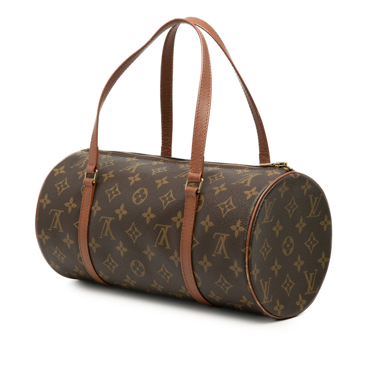 Papillon 30 Monogram Marron