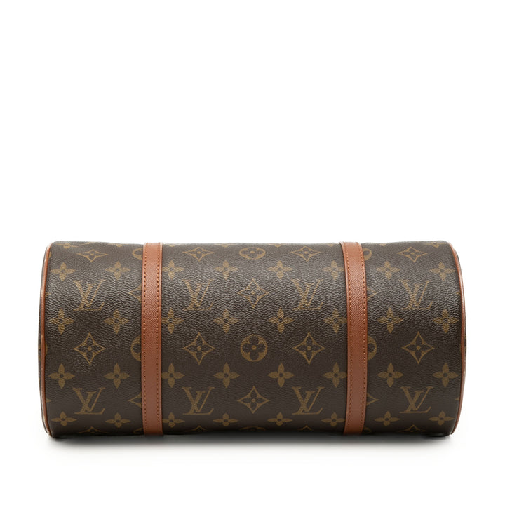 Papillon 30 Monogram Marron
