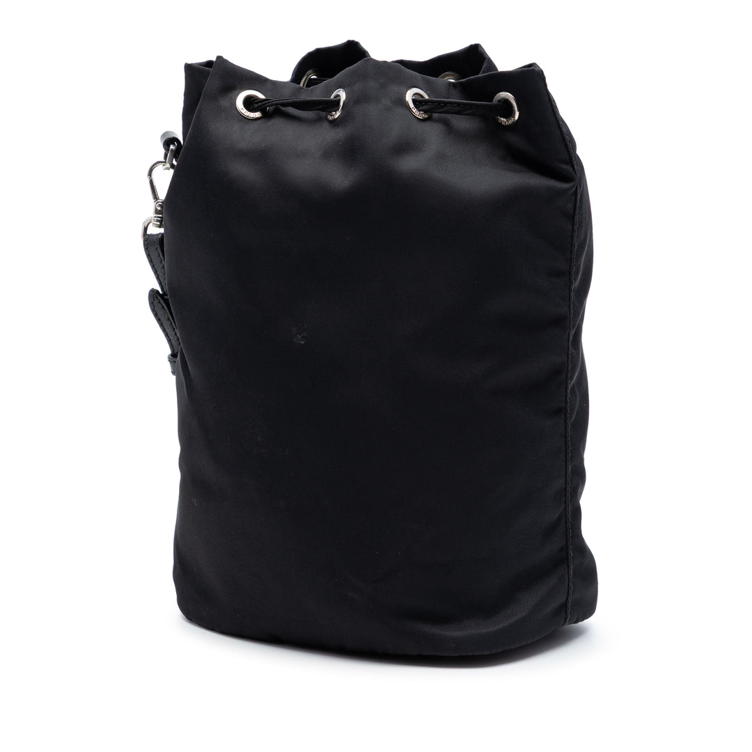 Cordon Pochette Tessuto Noir