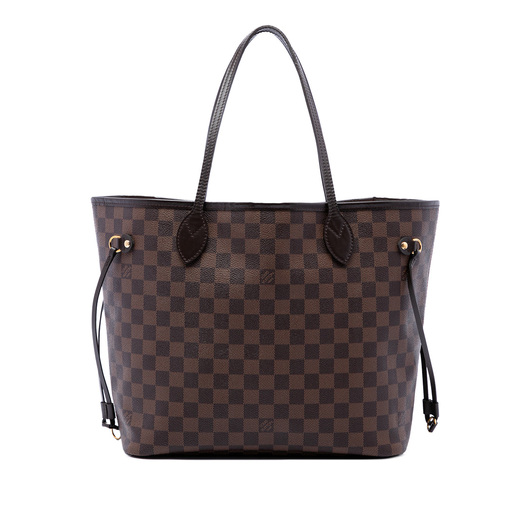 Louis Vuitton Cabas Neverfull Damier Ébène MM Marron – vue principale – GABY PARIS