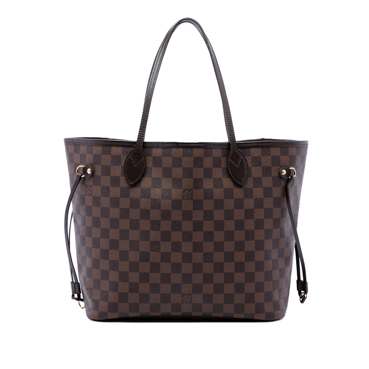 Louis Vuitton Cabas Neverfull Damier Ébène MM Marron – vue principale – GABY PARIS