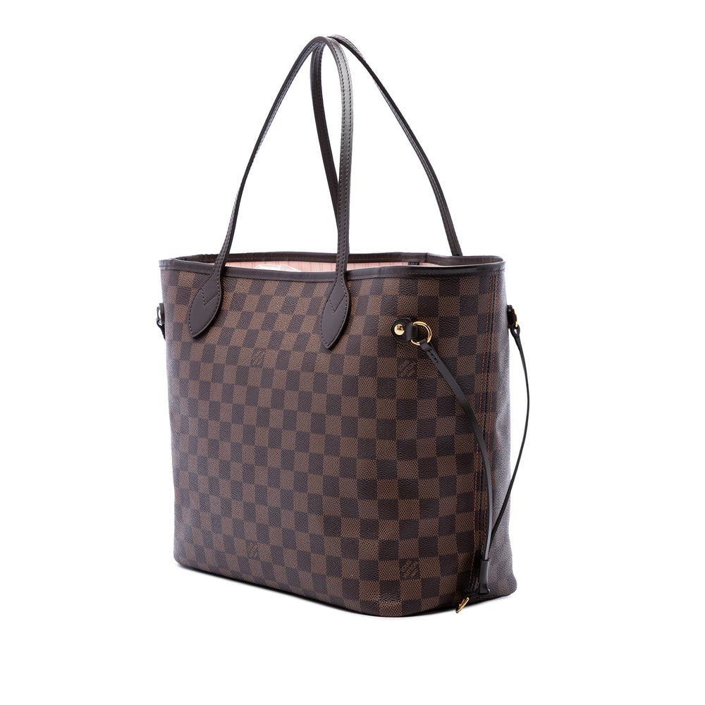 Louis Vuitton Cabas Neverfull Damier Ébène MM Marron – vue 2 – GABY PARIS