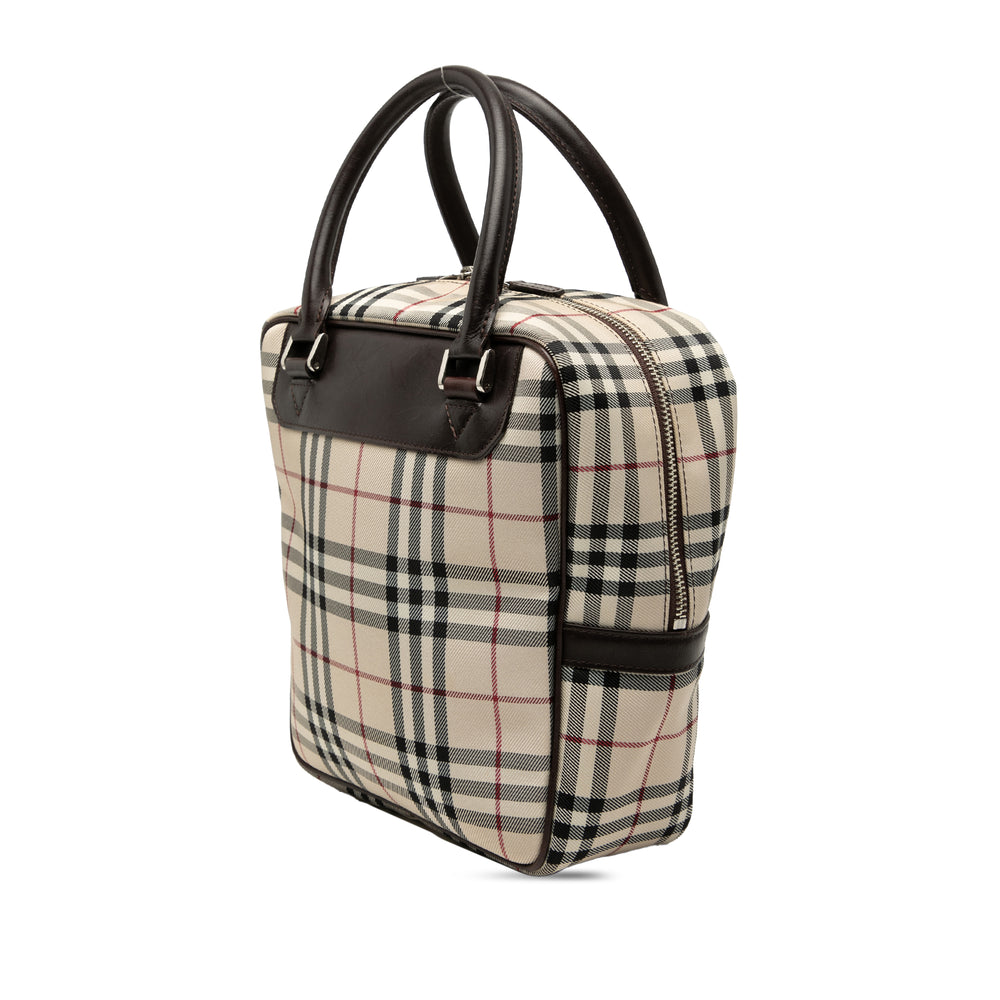 Burberry Sac à main House Check Beige – vue 2 – GABY PARIS