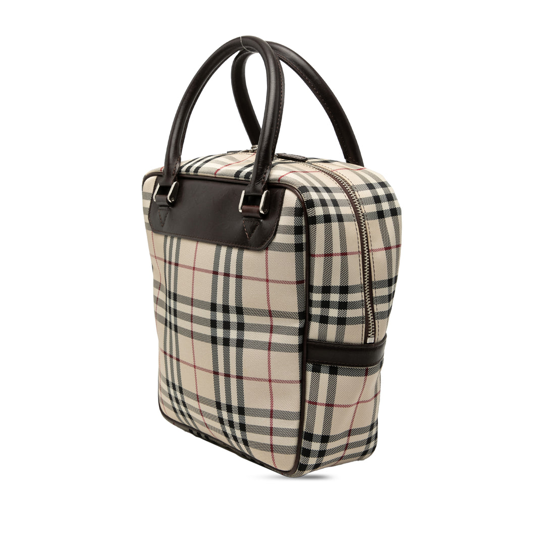 Burberry Sac à main House Check Beige – vue 2 – GABY PARIS
