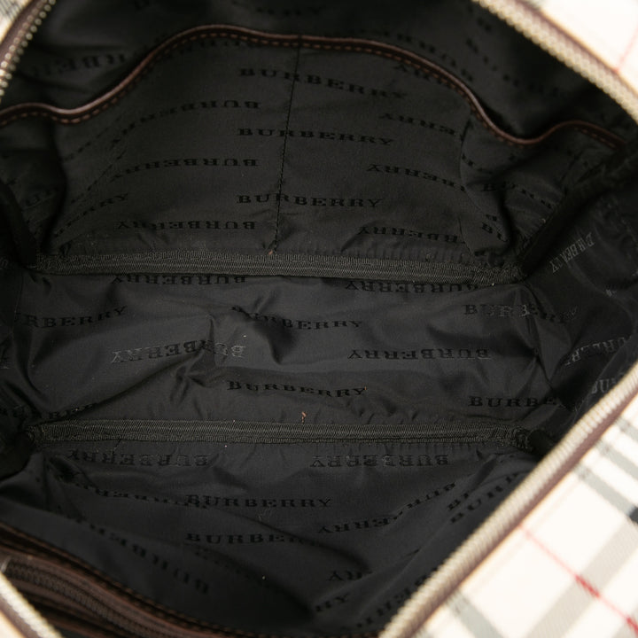 Burberry Sac à main House Check Beige – vue 4 – GABY PARIS