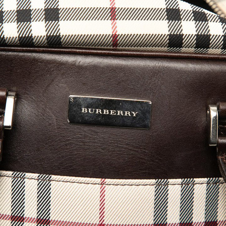 Burberry Sac à main House Check Beige – vue 5 – GABY PARIS