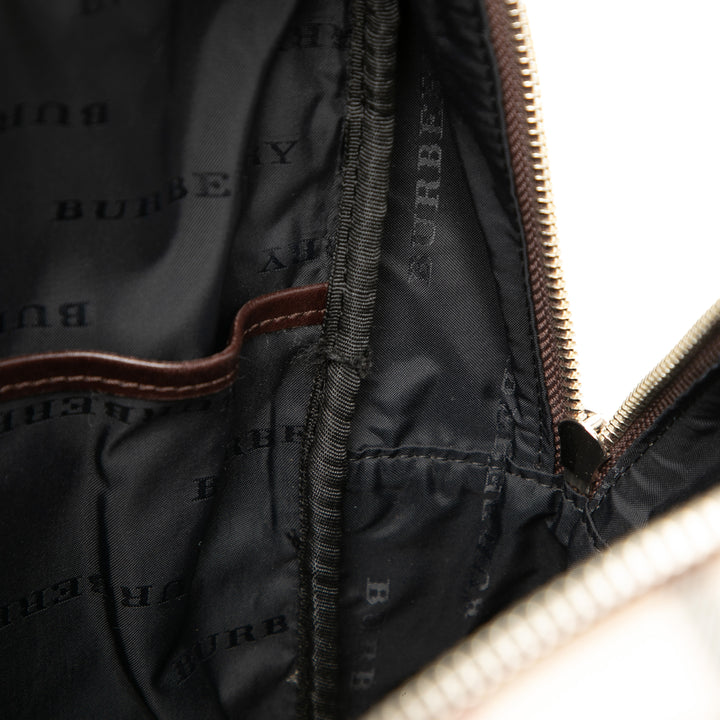 Burberry Sac à main House Check Beige – vue 6 – GABY PARIS