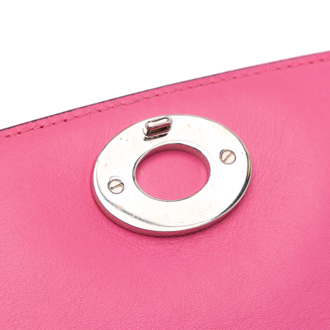 Small Leather Be Dior Flap Red - Gaby Paris