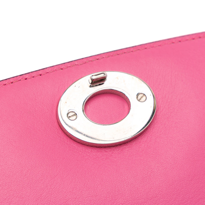 Small Leather Be Dior Flap Red - Gaby Paris