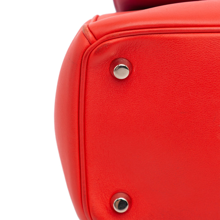 Small Leather Be Dior Flap Red - Gaby Paris