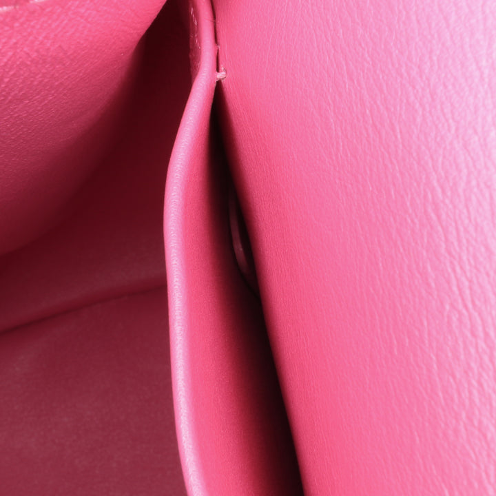 Small Leather Be Dior Flap Red - Gaby Paris