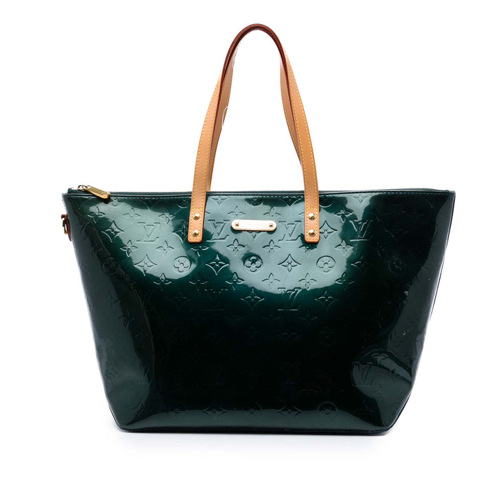 Louis Vuitton Bellevue GM Cuir verni Monogram Vert