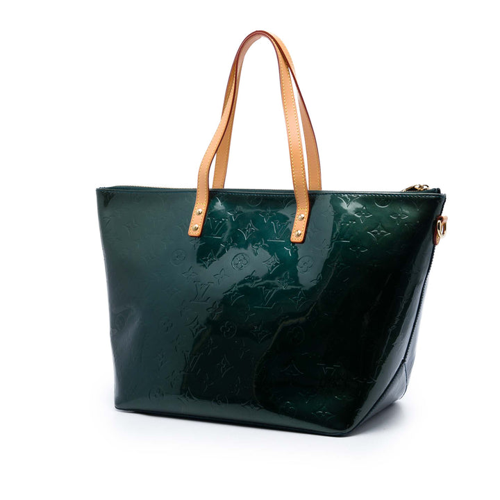 Louis Vuitton Bellevue GM Cuir verni Monogram Vert