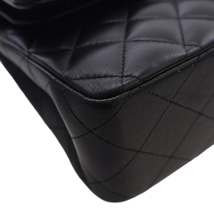 Chanel Medium Classic Cuir d’agneau Double rabat