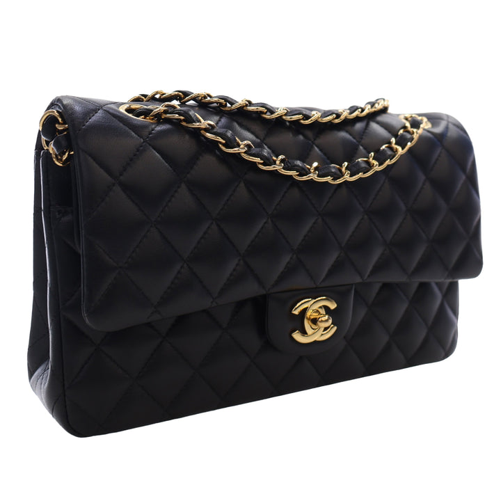 Chanel Medium Classic Cuir d’agneau Double rabat