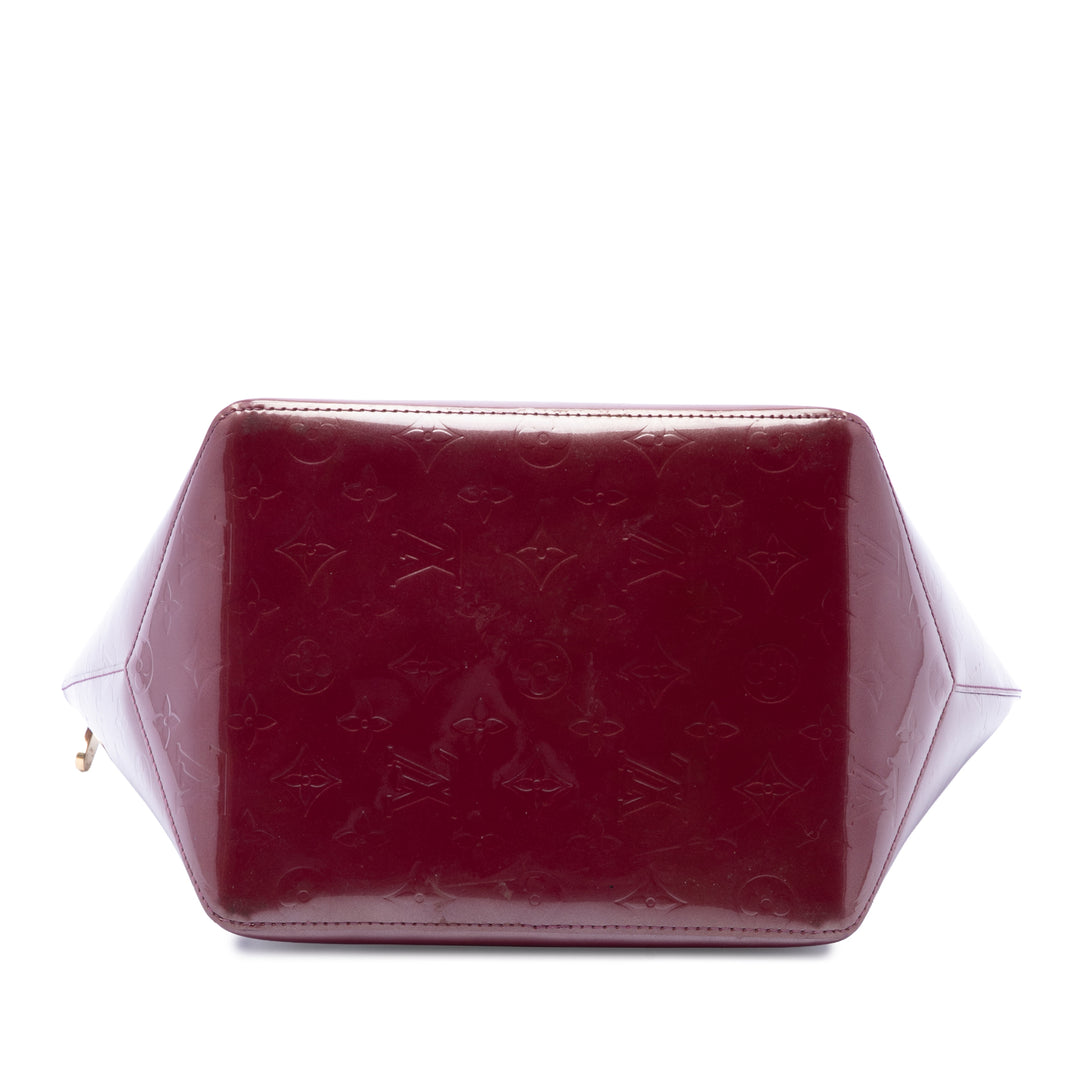 Louis Vuitton Bellevue PM Cuir verni Monogram Violet
