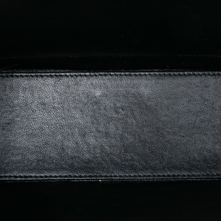Chanel grainé à rabat Sac Cuir de veau grainé