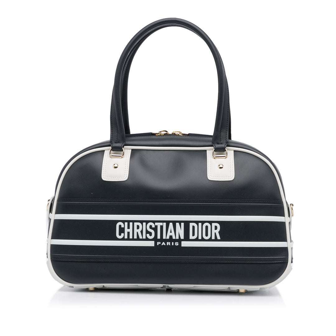 Medium Dior Vibe Bowling Bag Black - Gaby Paris