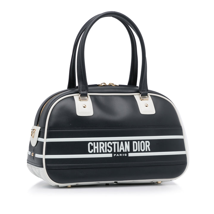 Medium Dior Vibe Bowling Bag Black - Gaby Paris