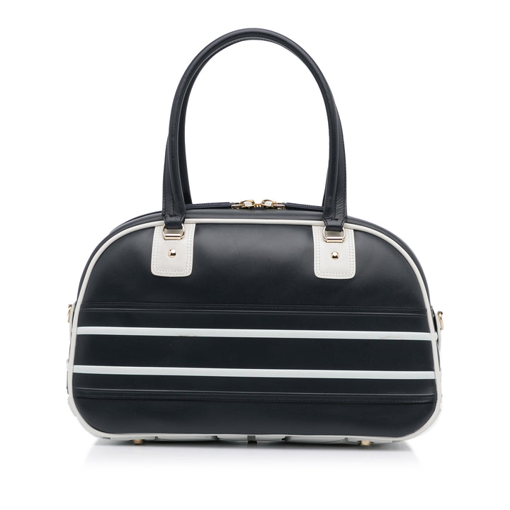 Medium Dior Vibe Bowling Bag Black - Gaby Paris