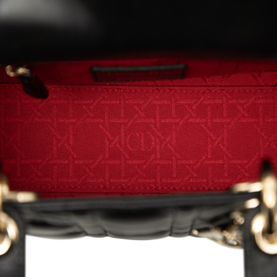 Dior Small Cuir d’agneau Cannage My ABCDior Lady Dior
