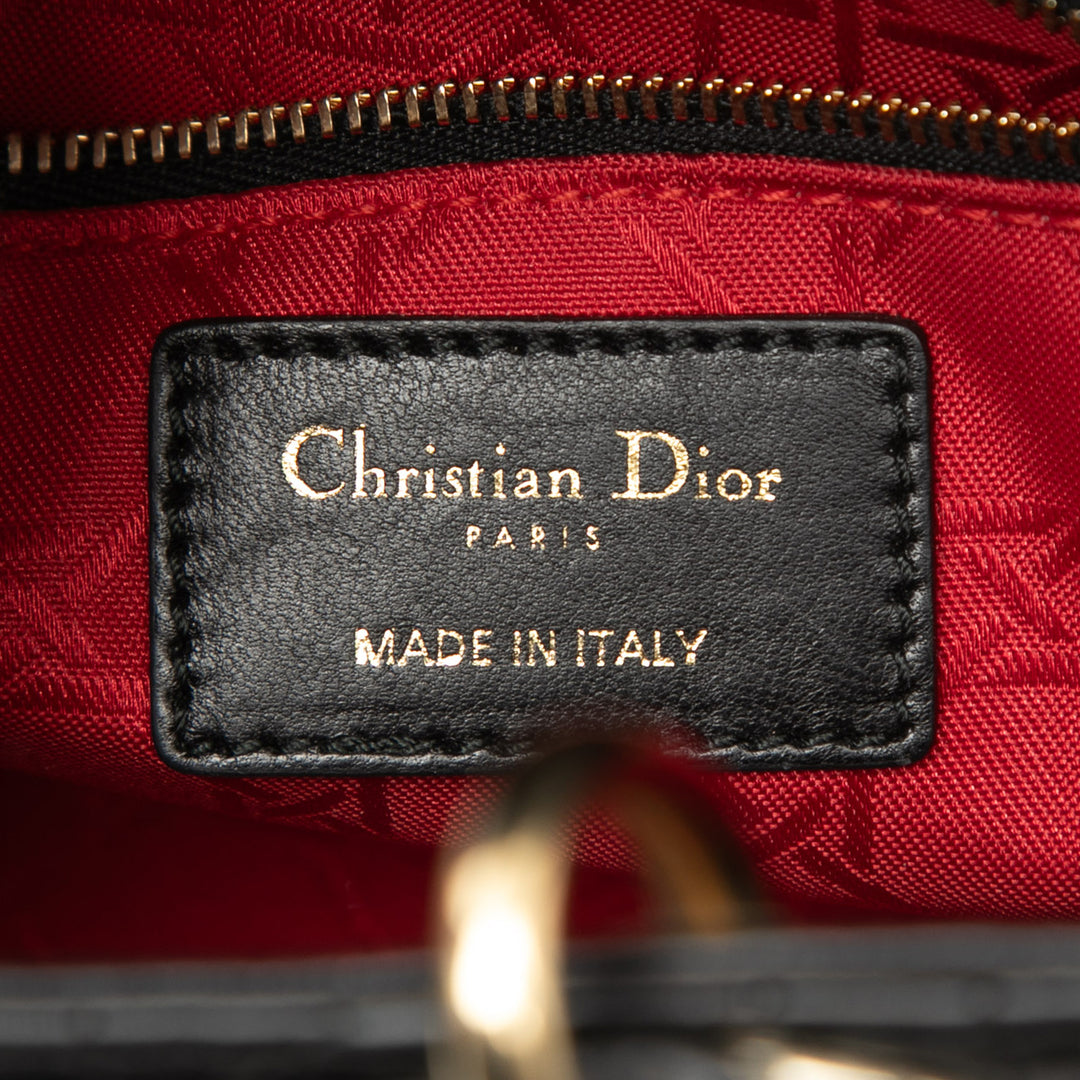 Dior Small Cuir d’agneau Cannage My ABCDior Lady Dior