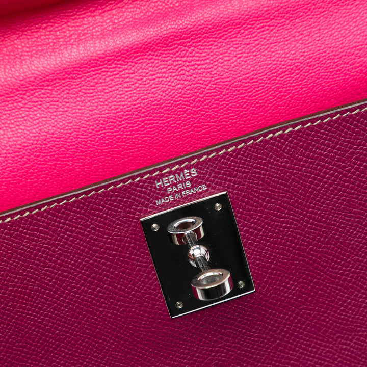 Hermès Epsom Candy Kelly II Retourne 28