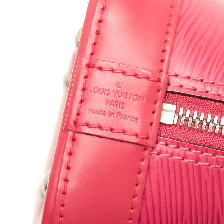 Louis Vuitton Sac à main Alma Épi BB Rose – vue 5 – GABY PARIS