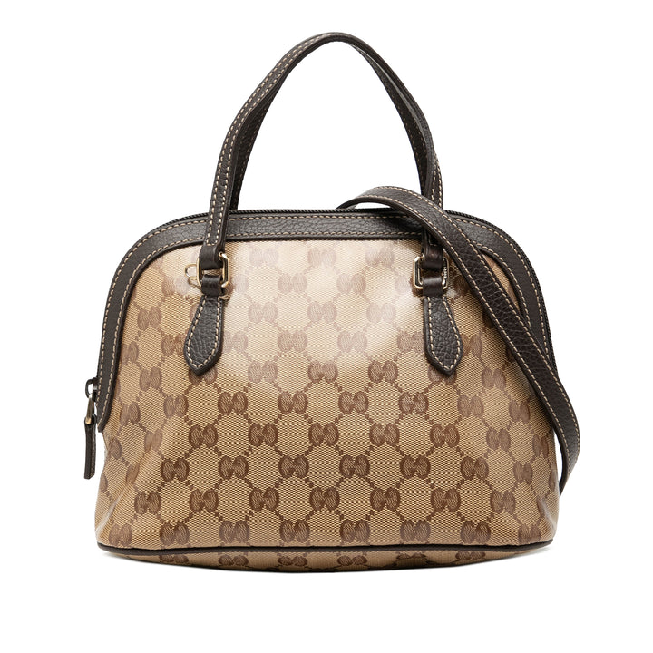 GG Cristal Sac dôme Mini Beige