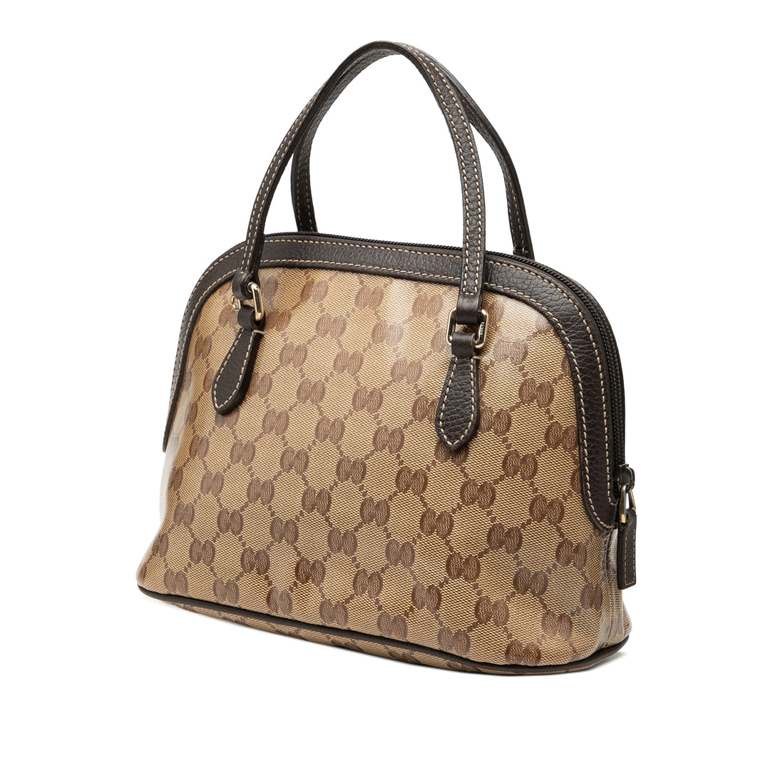 GG Cristal Sac dôme Mini Beige