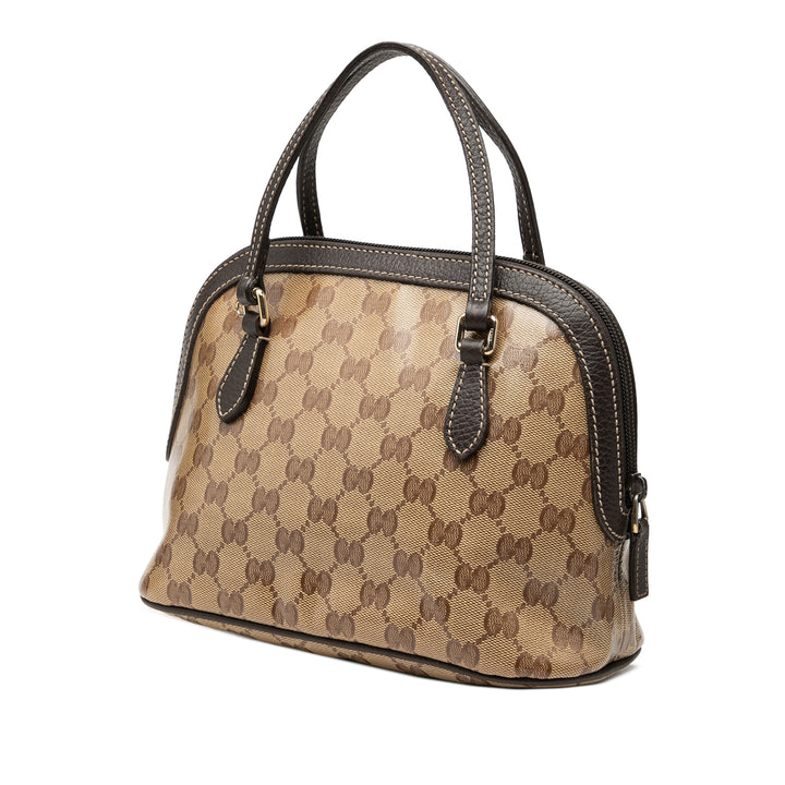 GG Cristal Sac dôme Mini Beige