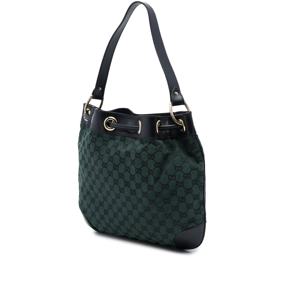 Gucci Sac seau GG Vert – vue 2 – GABY PARIS