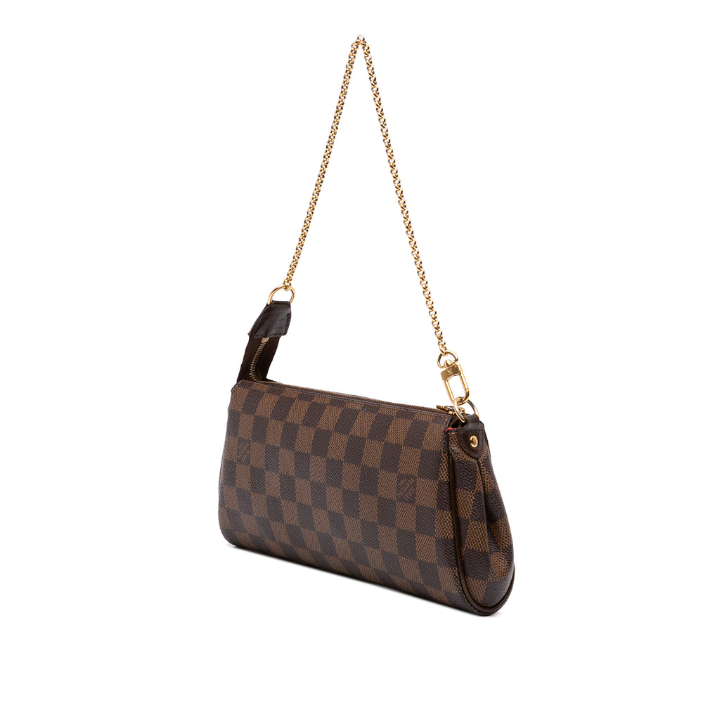 Louis Vuitton Eva Damier Ébène Marron – vue 2 – GABY PARIS
