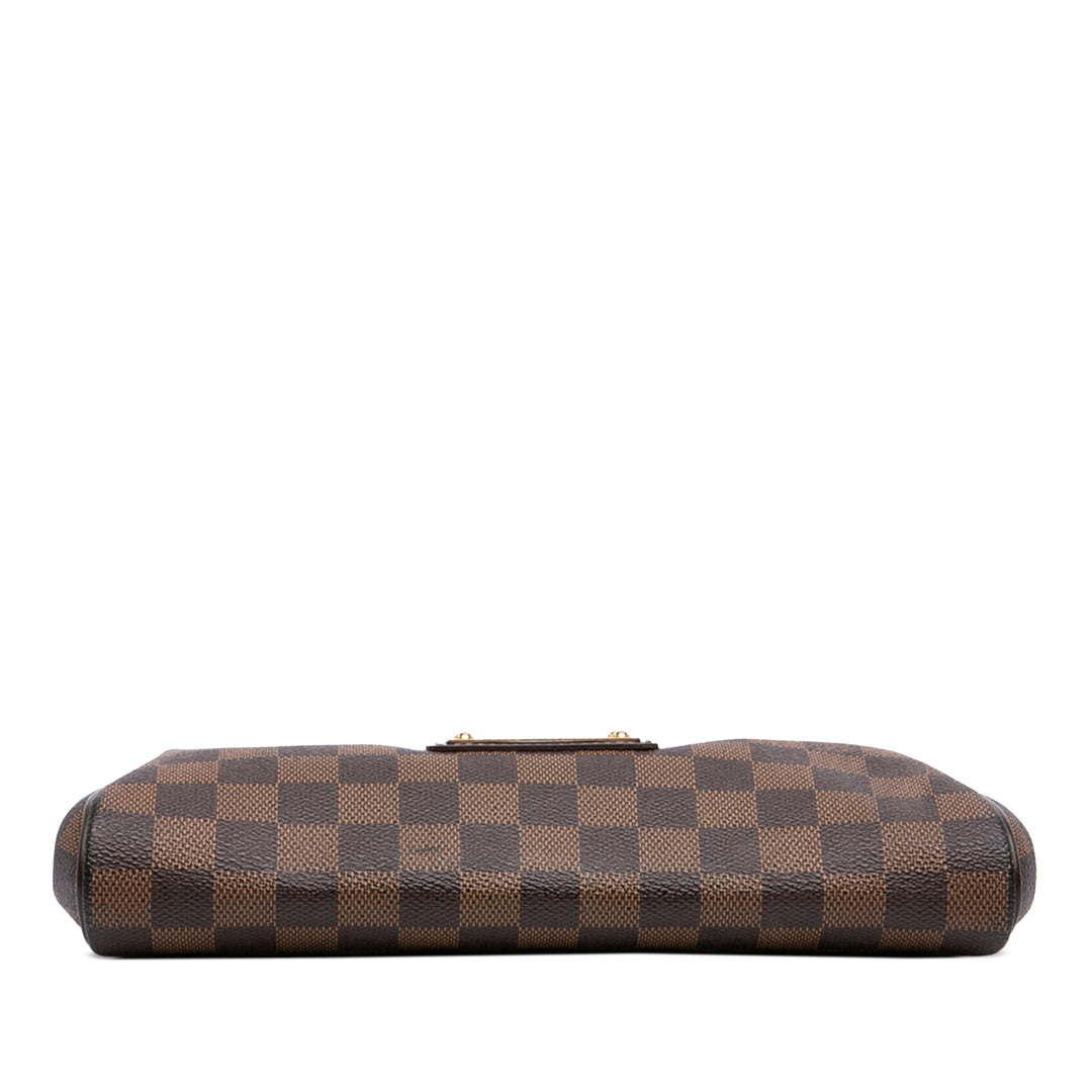 Louis Vuitton Eva Damier Ébène Marron – vue 3 – GABY PARIS