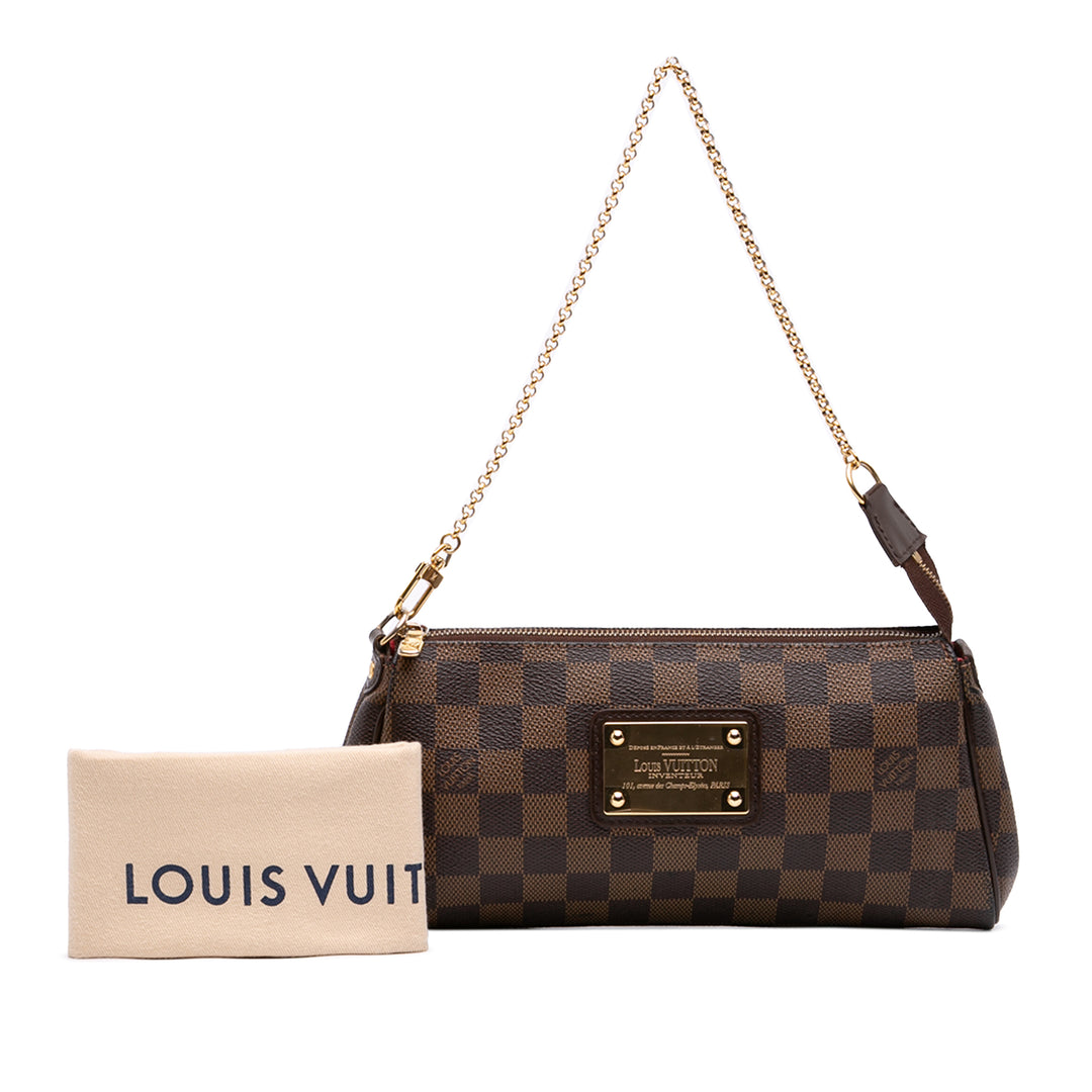 Louis Vuitton Eva Damier Ébène Marron – vue 7 – GABY PARIS