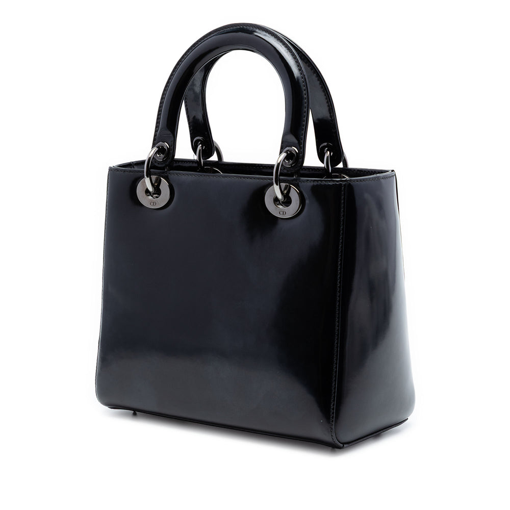 Dior Lady Dior Moyen Noir – vue 2 – GABY PARIS