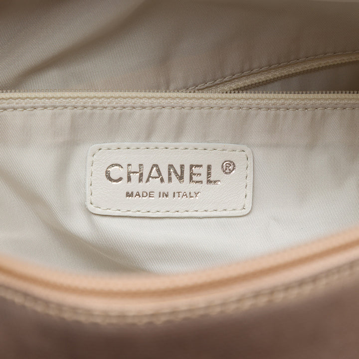 Chanel Matelassé Paris Biarritz Cabas Grand Toile enduite