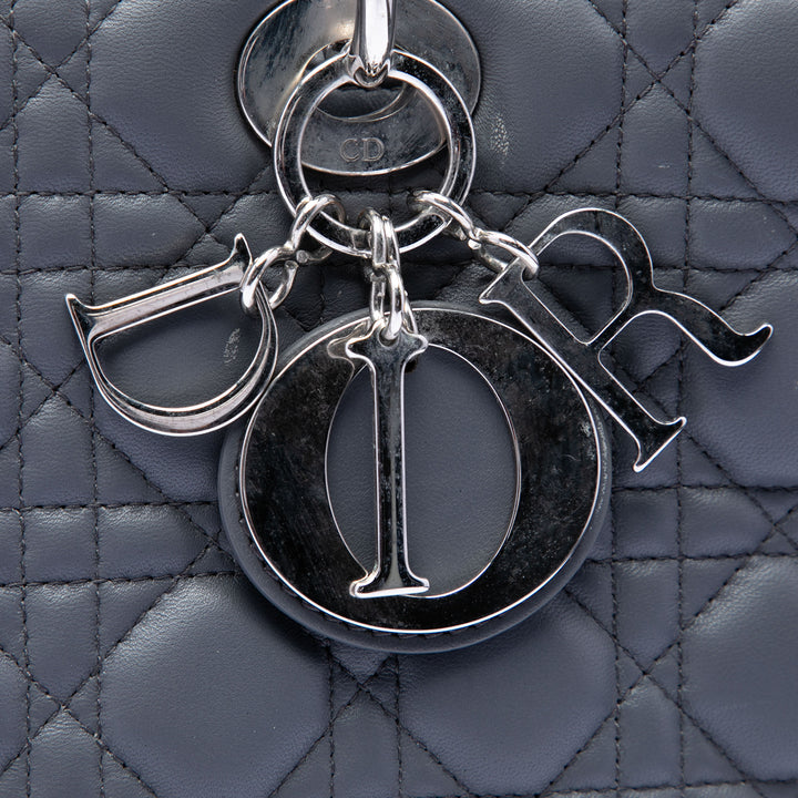 Dior Large Cuir d’agneau Cannage Lady Dior