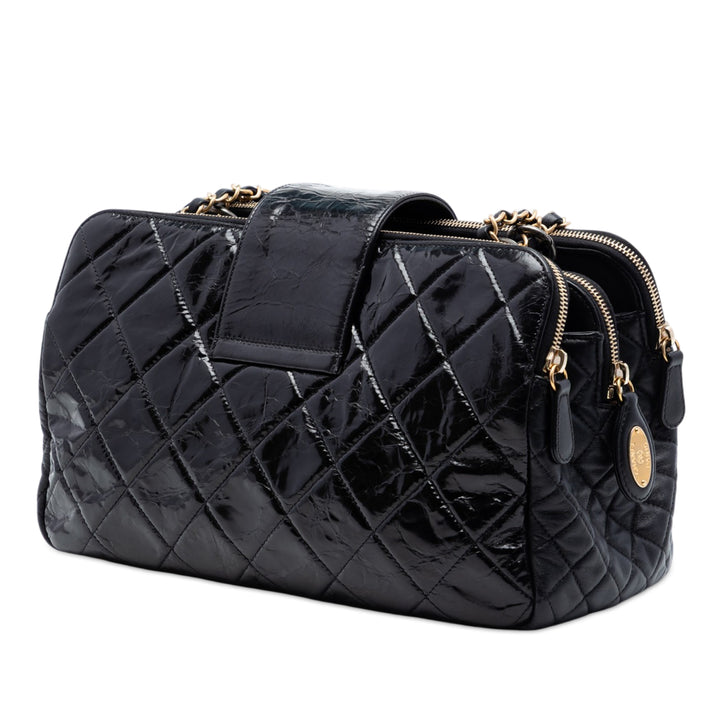 Chanel Matelassé Glazed Cuir de veau Reissue Mademoiselle Accordion Cabas