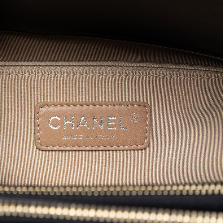 Chanel Matelassé Glazed Cuir de veau Reissue Mademoiselle Accordion Cabas