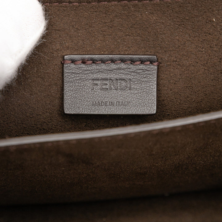 Fendi Sac bandoulière Cristal Fab Marron – vue 5 – GABY PARIS