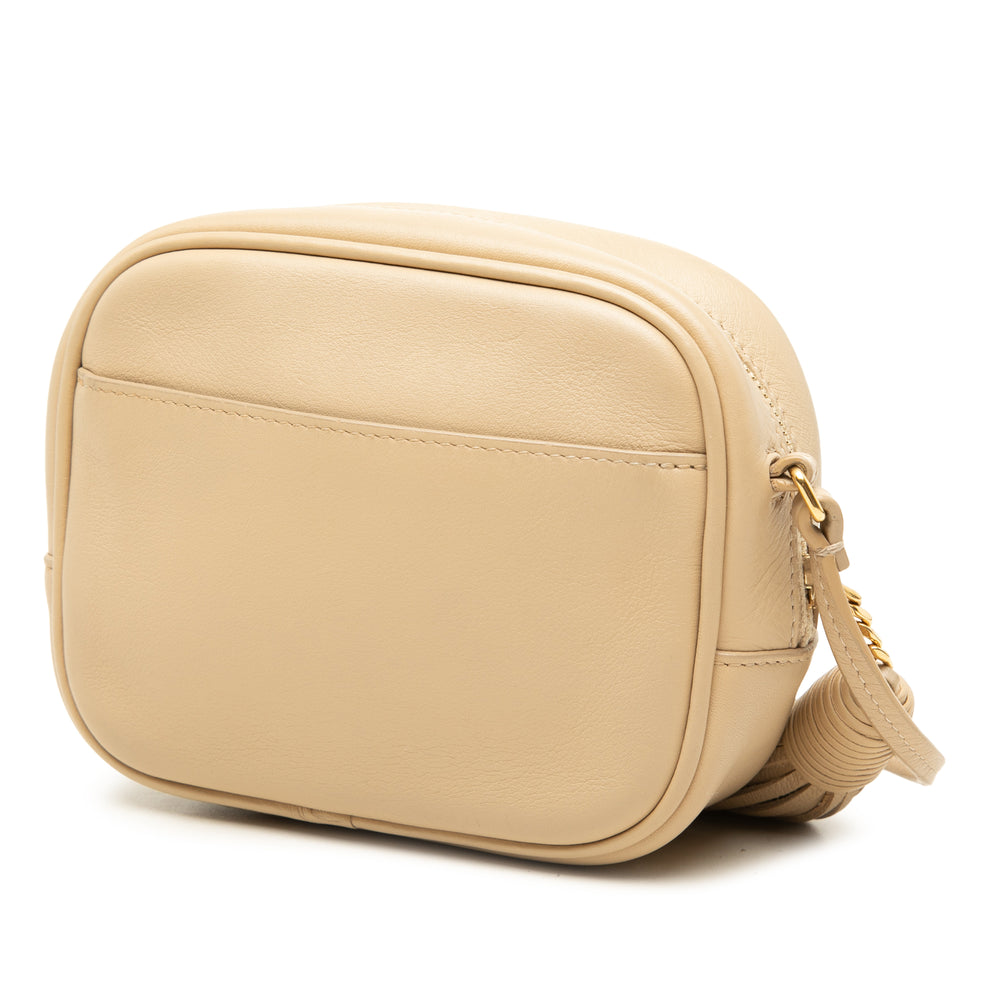 Saint Laurent Sac bandoulière Blogger nappa Beige – vue 2 – GABY PARIS