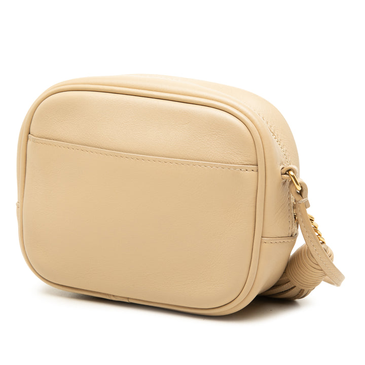 Saint Laurent Sac bandoulière Blogger nappa Beige – vue 2 – GABY PARIS