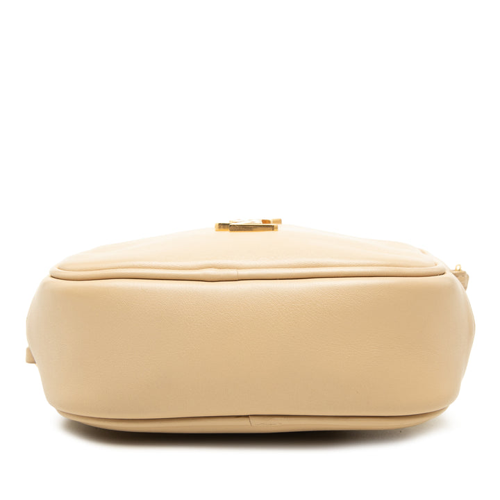 Saint Laurent Sac bandoulière Blogger nappa Beige – vue 3 – GABY PARIS