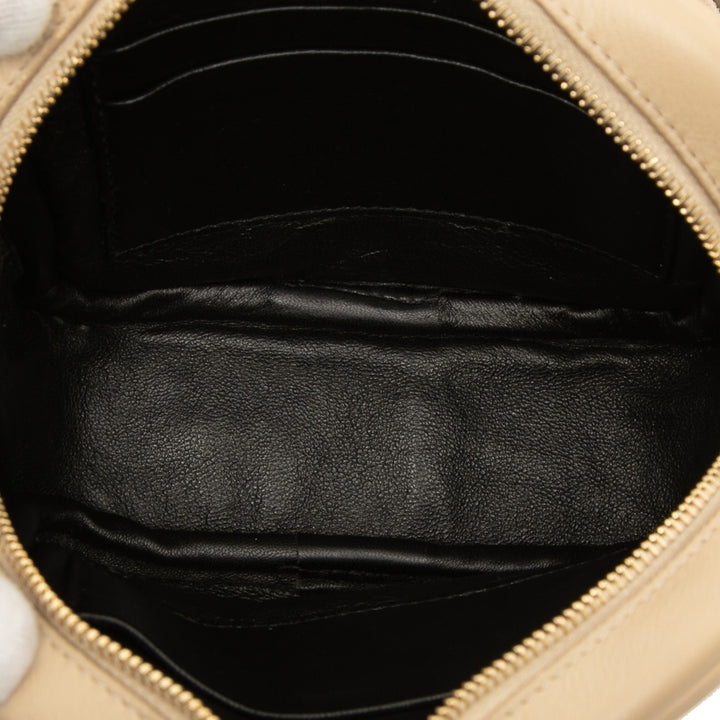 Saint Laurent Sac bandoulière Blogger nappa Beige – vue 4 – GABY PARIS
