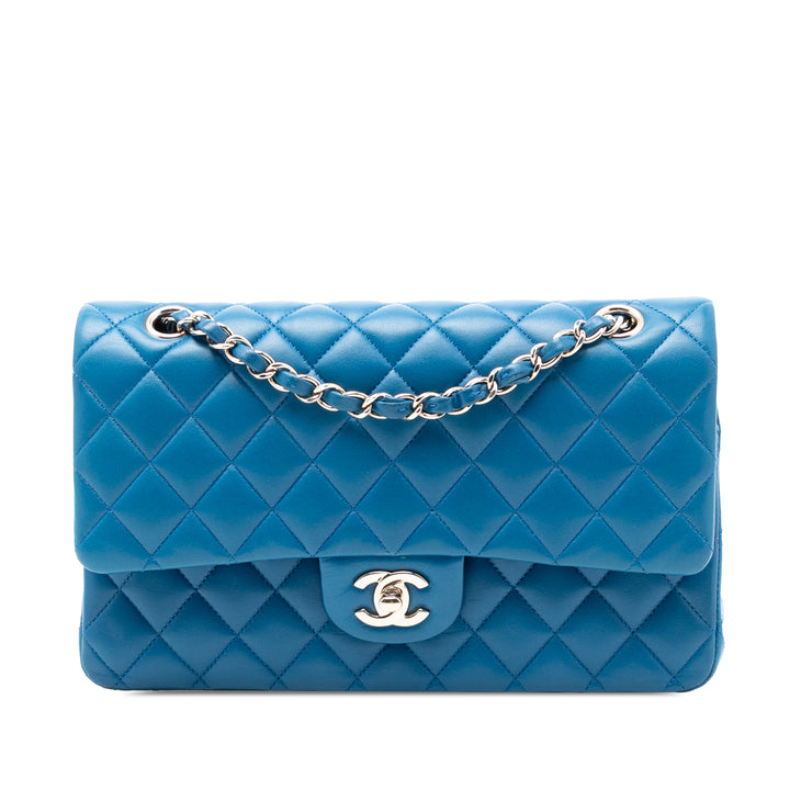 Chanel Medium Classic Cuir d’agneau Double rabat