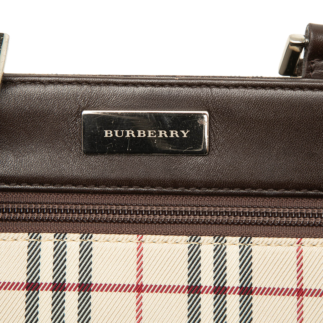 Burberry Sac bandoulière House Check Beige – vue 5 – GABY PARIS