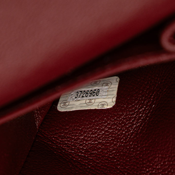 Small Classic Lambskin Double Flap Black - Gaby Paris