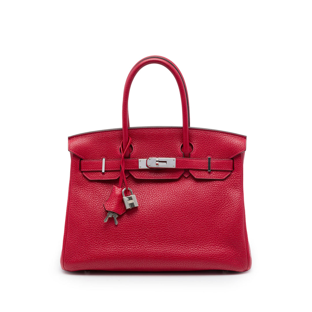 Birkin Retourne 30 Clémence Rouge