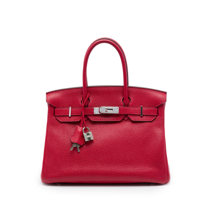 Birkin Retourne 30 Clémence Rouge